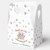 Kerst Schattige Groovy Ball Verjaardagsfeest Bedankdoosjes (Geopend)