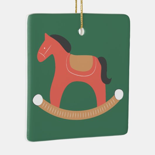 Kerst Schattige Keramisch Ornament (Rechts)