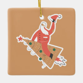 Kerst Schattige Keramisch Ornament