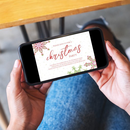 Kerst Schattige Kleurrijke Winter Sneeuwvlok Whims Kaart