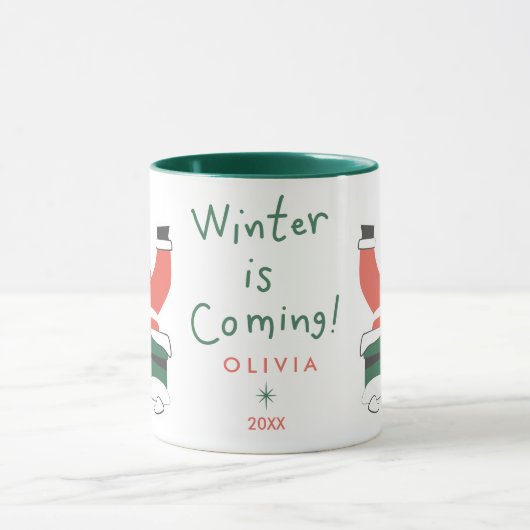 Kerst Schattige Mok (Midden)