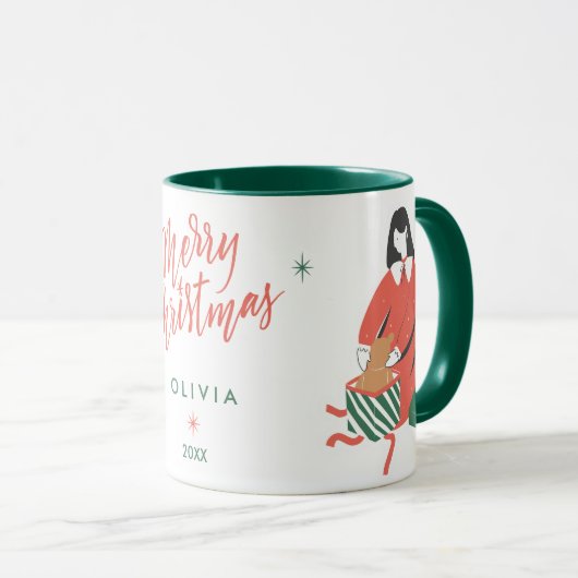 Kerst Schattige Mok (Voorkant rechts)