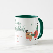 Kerst Schattige Mok (Voorkant rechts)