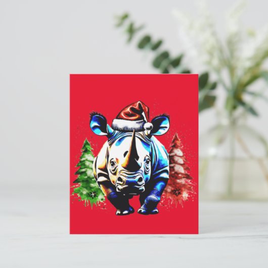 Kerst schattige puppy (Staand voorkant)