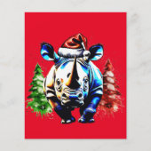 Kerst schattige puppy (Voorkant)