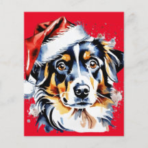 Kerst schattige puppy