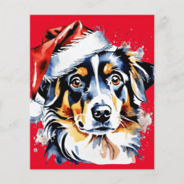 Kerst schattige puppy