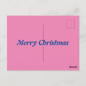 Kerst schattige puppy briefkaart (Achterkant)