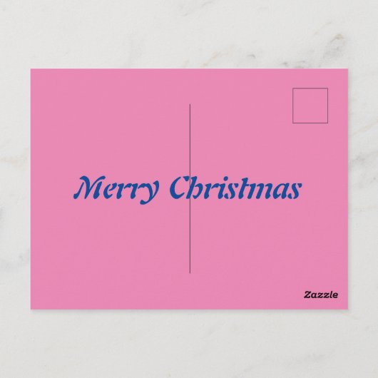 Kerst schattige puppy briefkaart (Achterkant)