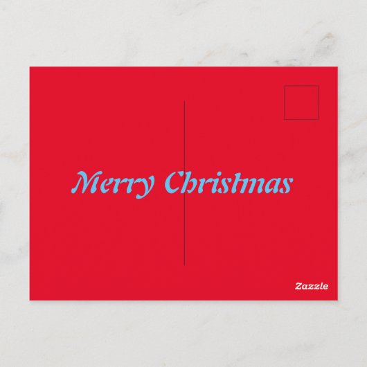 Kerst schattige puppy briefkaart (Achterkant)