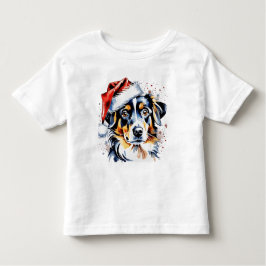 Kerst schattige puppy kinder shirts