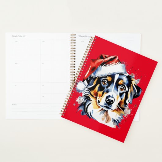 Kerst schattige puppy planner (Display)