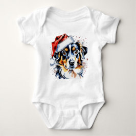 Kerst schattige puppy romper