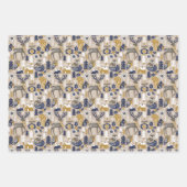 Kerst Schattige Scandi Woodland Animals Inpakpapier Vel (Voorkant 2)