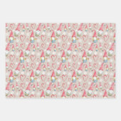 Kerst Schattigee gnoom in de liefde Inpakpapier Vel (Voorkant 2)