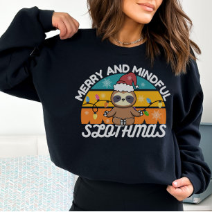 Kerst Schattigee Luiaard Lover Pun Sweatshirt