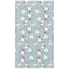 Kerst Schattigee moderne dieren Tafelkleed