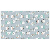 Kerst Schattigee moderne dieren Tafelkleed (Voorkant (Horizontaal))
