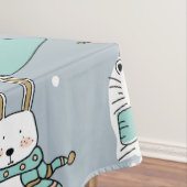 Kerst Schattigee moderne dieren Tafelkleed (Voorbeeld)