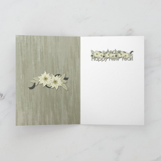 Kerst - Schnauzer - Abby Feestdagen Kaart (Binnen)