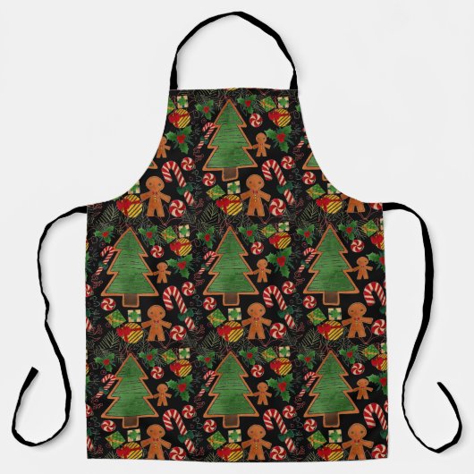 kerst schort (Voorkant)