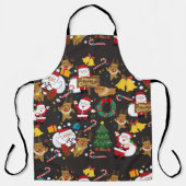 kerst schort (Voorkant)