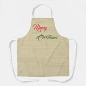 Kerst schort (Voorkant)