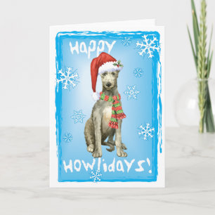 Kerst Schotse Hertenhond Feestdagen Kaart
