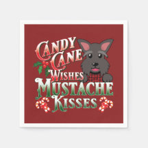 Kerst Schotse Terriër Scottie Dog Decoupage