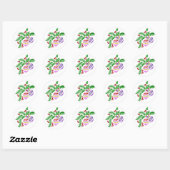 Kerst Seal Stickers (Vel)