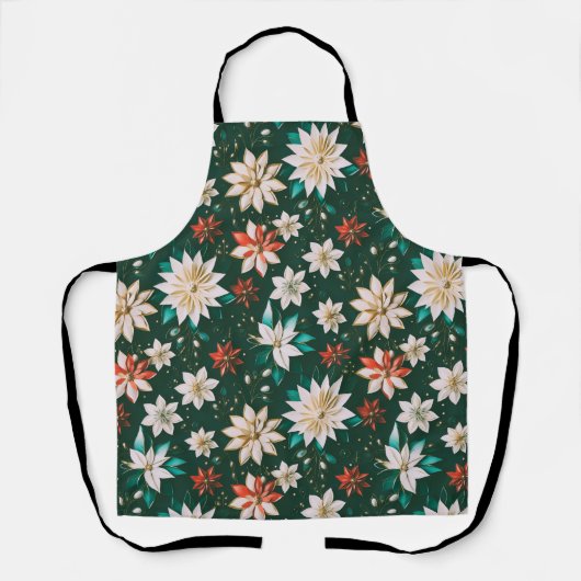 Kerst Seizoen All-Over Print Schort (Voorkant)