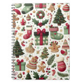 Kerst Seizoen Notitieboek (Voorkant)