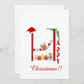 Kerst Serie 08 Feestdagenkaart (Voorkant / Achterkant)