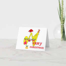 Kerst serie -13 bedankkaart