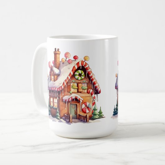 Kerst Serie 15 oz Classic Mok (Voorkant links)