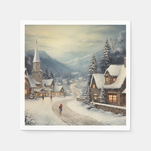  kerst servet (Voorkant)