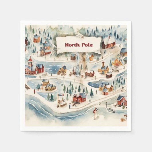  kerst servet (Voorkant)