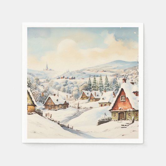  kerst servet (Voorkant)