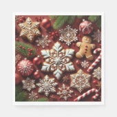 Kerst servetten! servet (Voorkant)