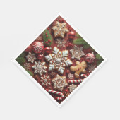 Kerst servetten! servet (Hoek)