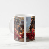 Kerst Sheltie mok (Voorkant links)