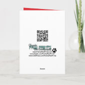 Kerst - Shih Tzu - Earl en Opal Feestdagen Kaart (Achterkant)