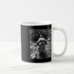 Kerst-Shih Tzu gevangen op camera Koffiemok