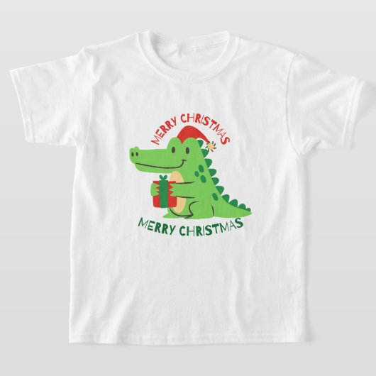KERST SHIRT - CROCO CADEAU (Laagn)
