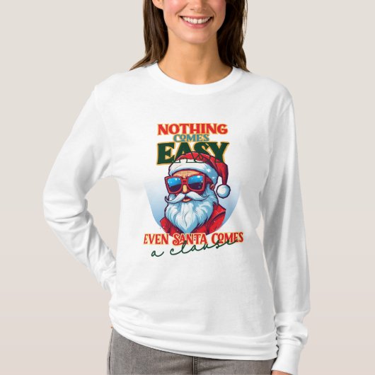 Kerst Shirt | Grappige Sinterklaas (Voorkant)