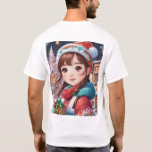 Kerst-shirt T-shirt (Achterkant)
