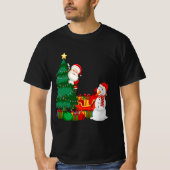 Kerst Shirt Vrolijk en helder kerstlicht (Voorkant)