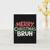 Kerst Shirten voor kinderen Jongens Vrouwen Vrolij Kaart (Gele Bloem)