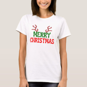 Kerst Shirten voor Vrouwen Vrolijke Kerst Tshirts