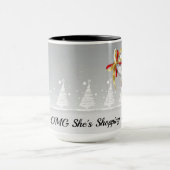 Kerst Shopping Mok (Midden)